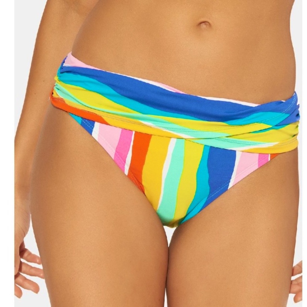 NWT! Bleu Rod Beattie Hipster Sarong Bikini Bottom 🏖️